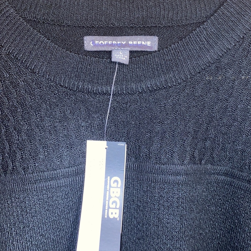 Men’s Black Long Sleeve Large - Picture 2 of 2